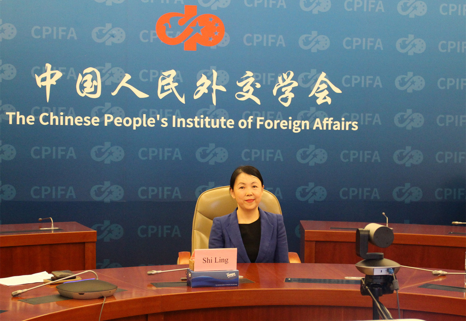 史玲副会长视频出席“中国共产党成立100周年暨中国在世界发展中的 角色和地位”专题研讨会